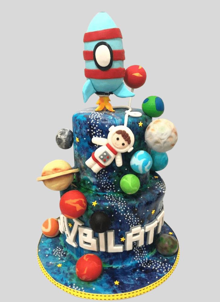 Gorgeous Interstellar Cake