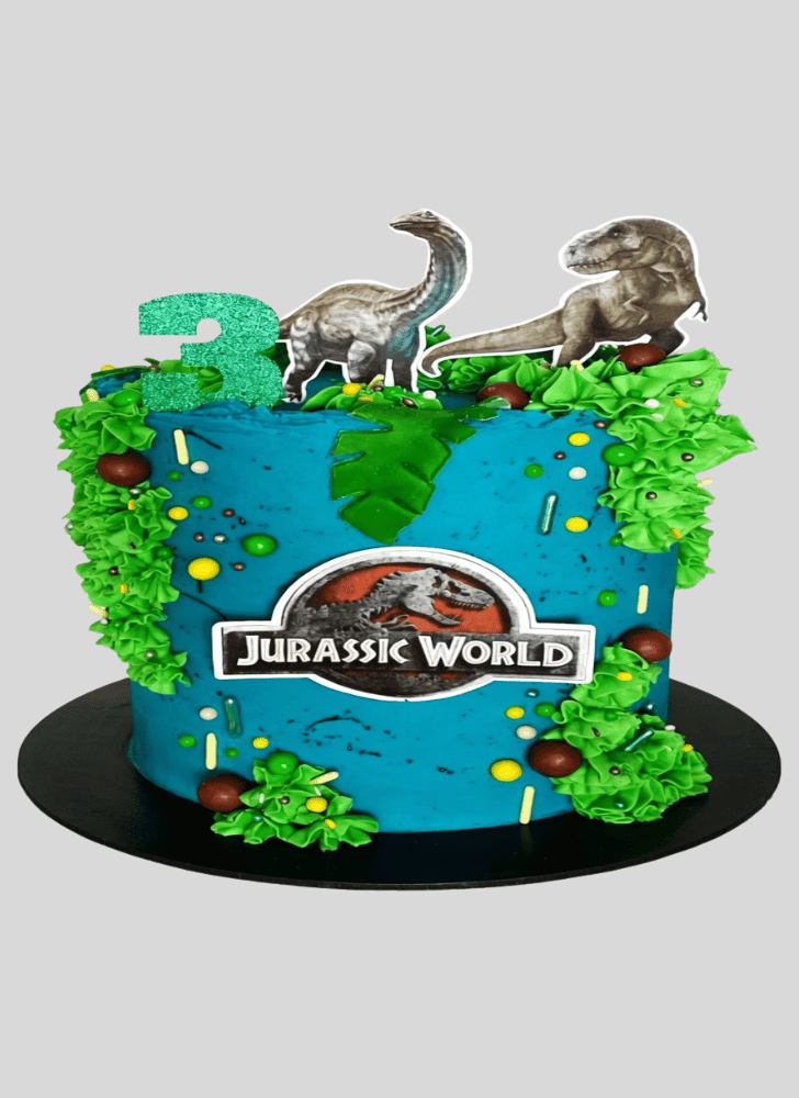 Fetching Jurassic Park Cake