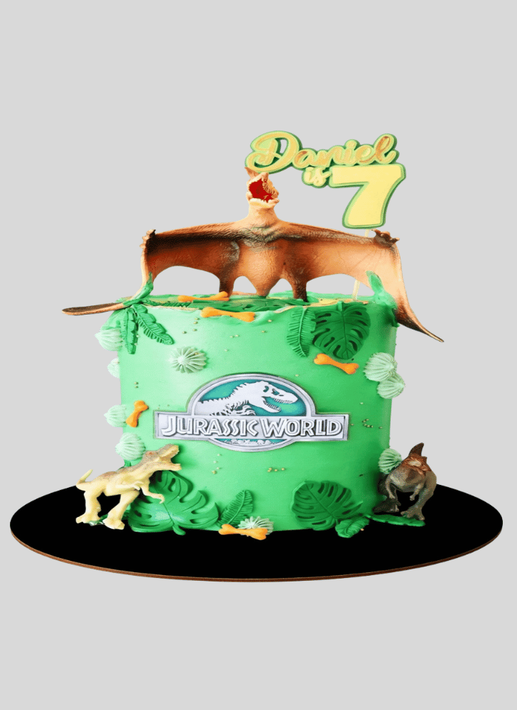 Ideal Jurassic Park Cake