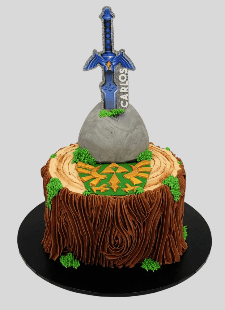 Admirable Legend of Zelda Cake Design
