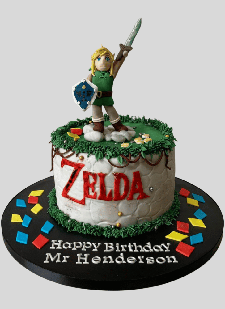Alluring Legend of Zelda Cake