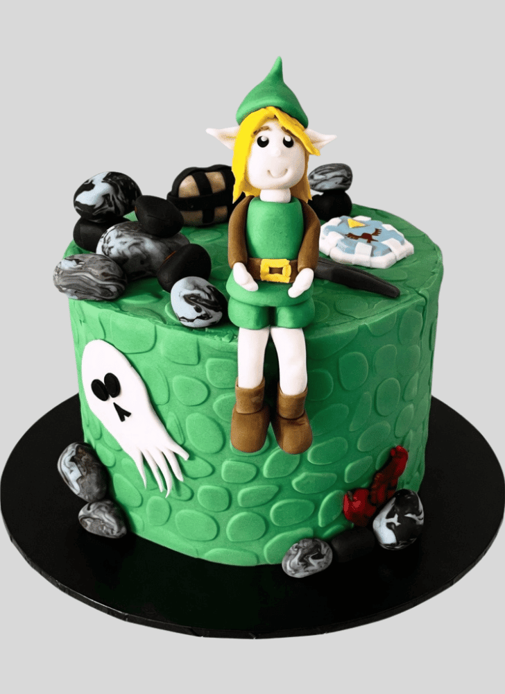 Appealing Legend of Zelda Cake