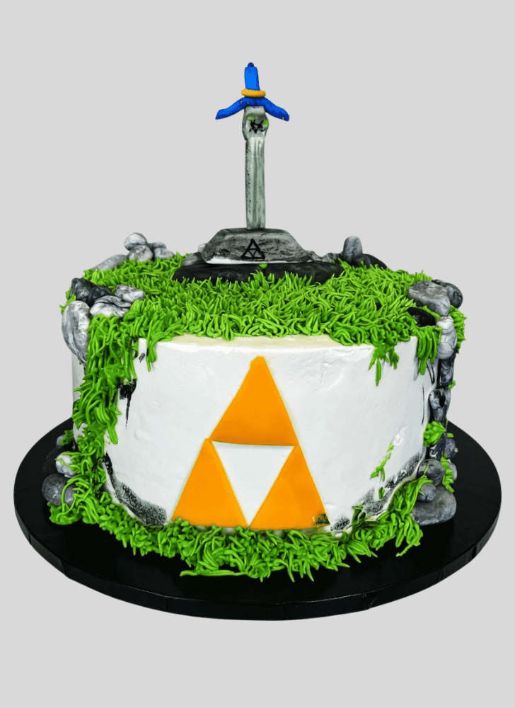 Captivating Legend of Zelda Cake