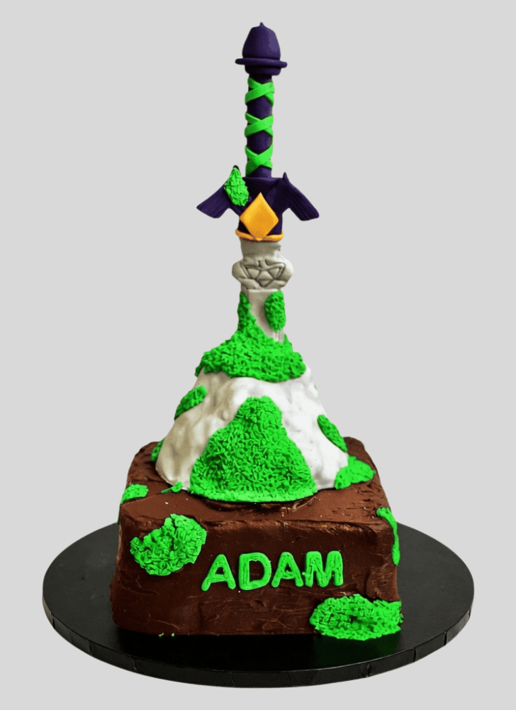 Dazzling Legend of Zelda Cake