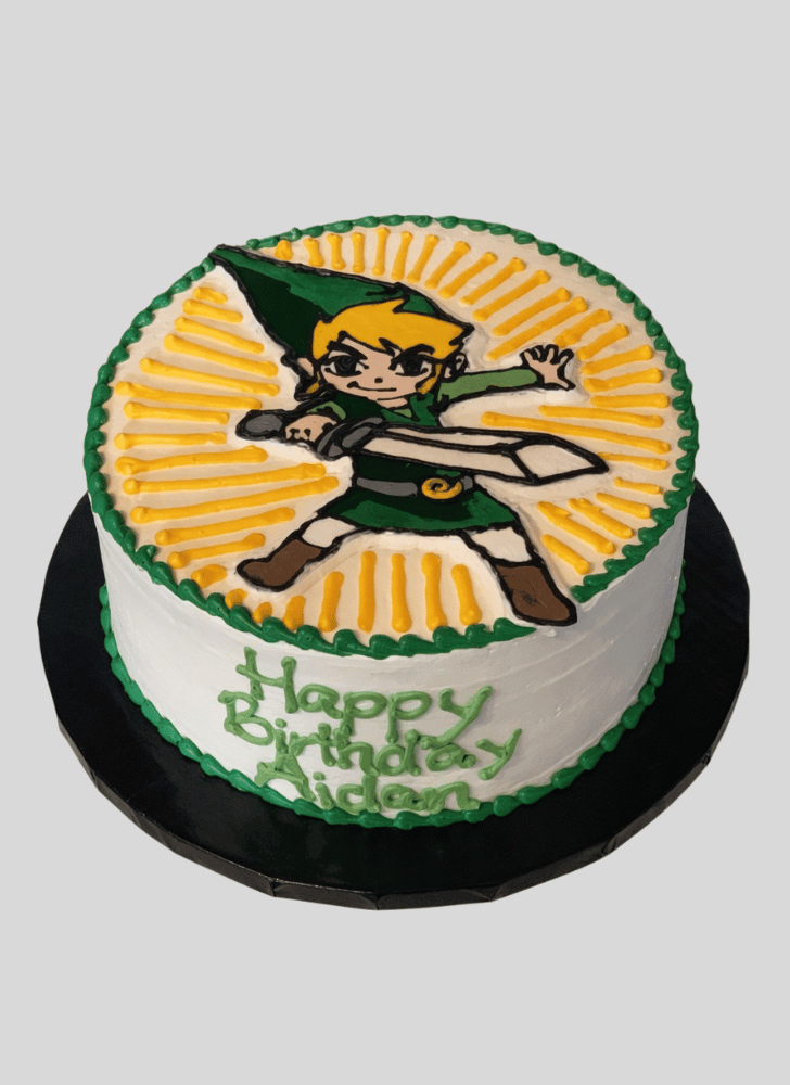 Enthralling Legend of Zelda Cake