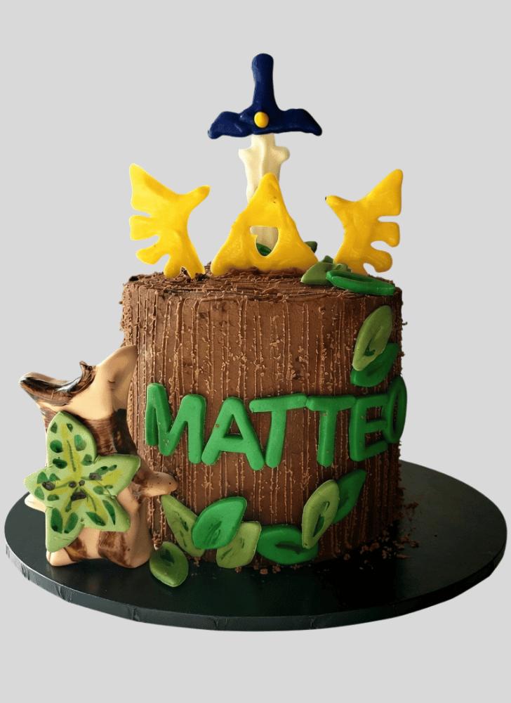 Enticing Legend of Zelda Cake