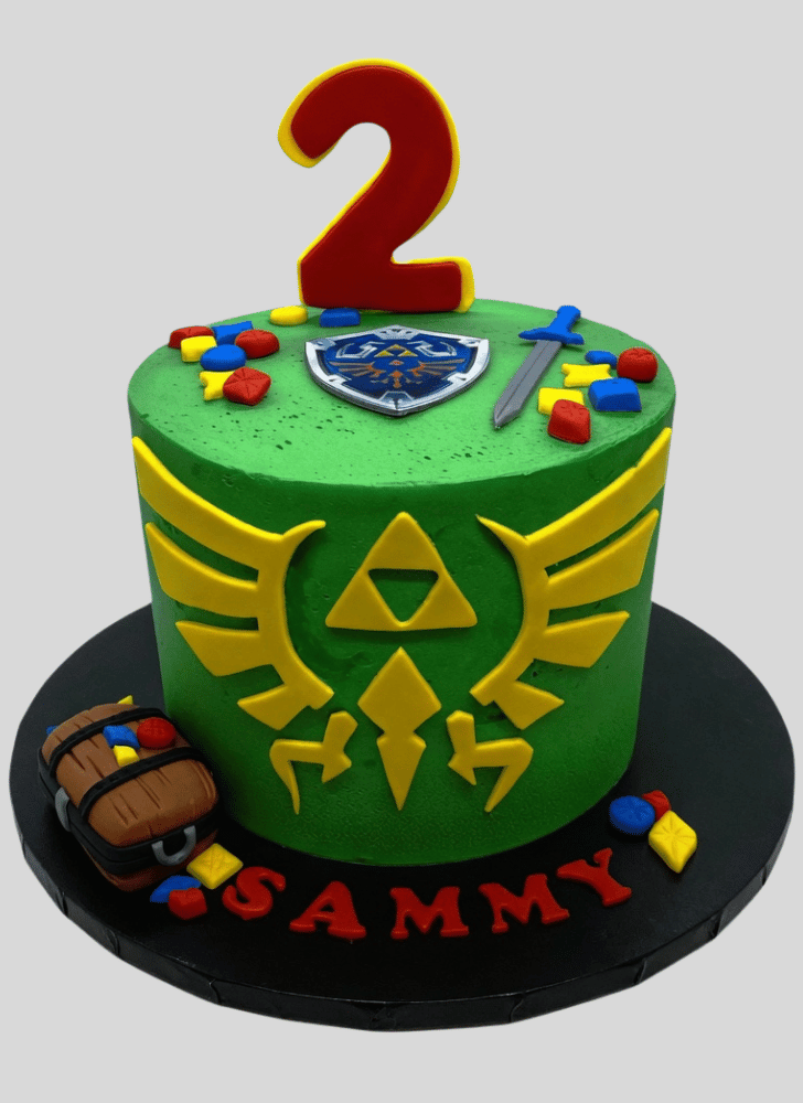 Excellent Legend of Zelda Cake