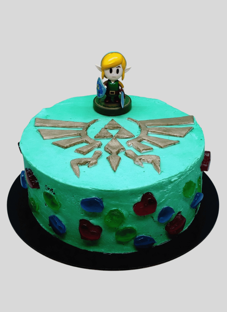 Fascinating Legend of Zelda Cake