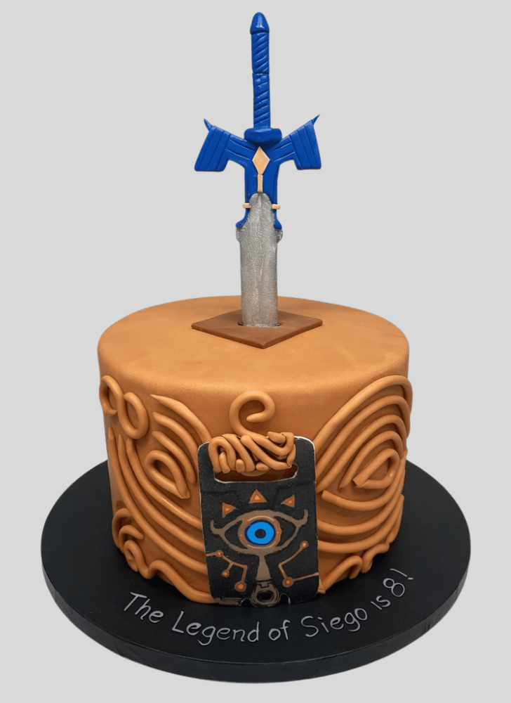Fetching Legend of Zelda Cake