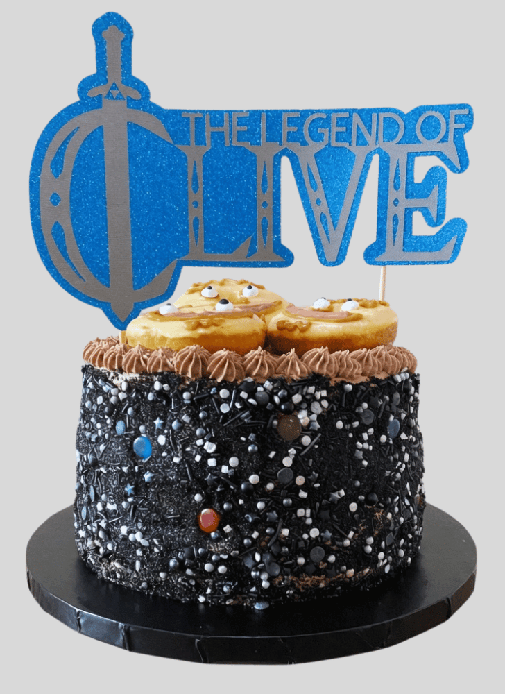 Fine Legend of Zelda Cake