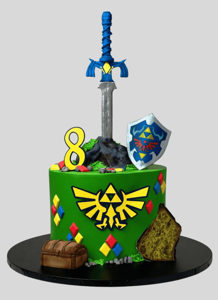Good Looking Legend of Zelda Cake