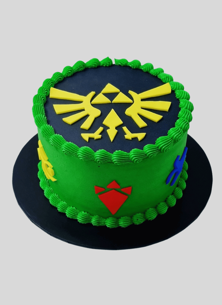 Gorgeous Legend of Zelda Cake