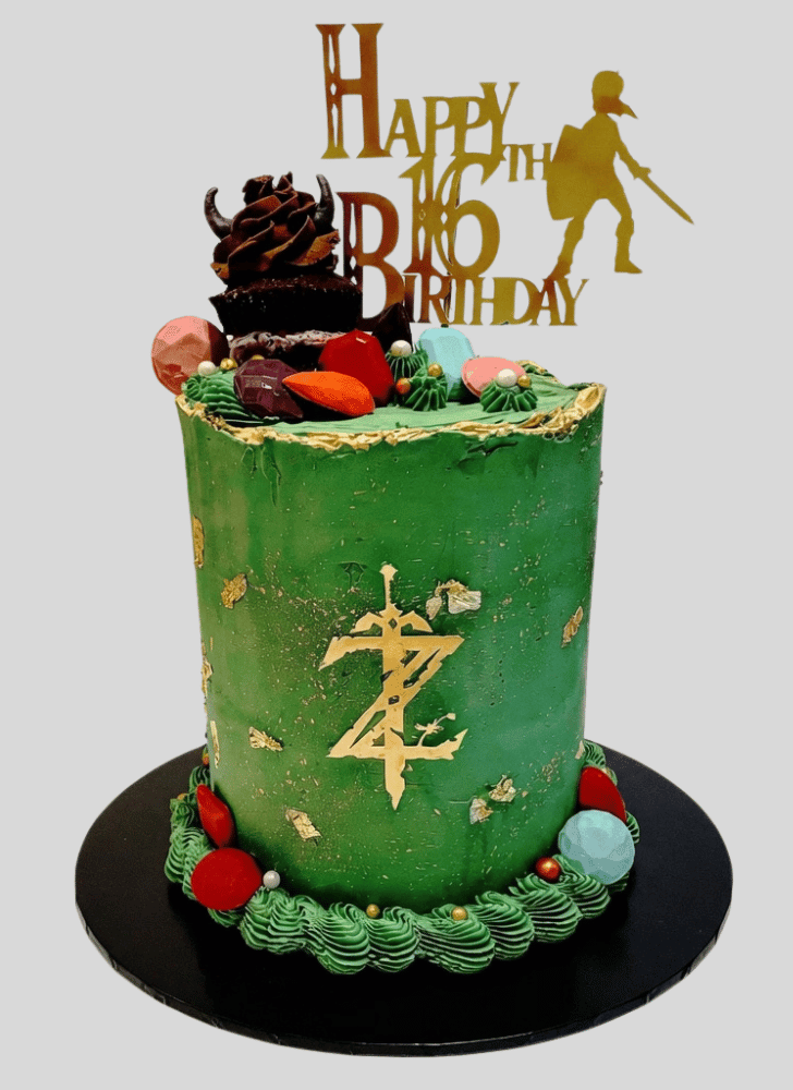 Magnetic Legend of Zelda Cake
