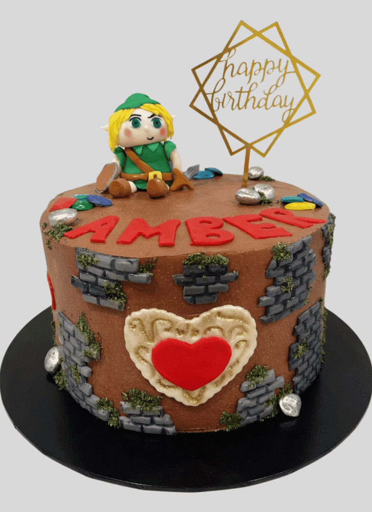 Marvelous Legend of Zelda Cake