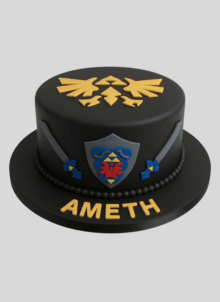 Mesmeric Legend of Zelda Cake