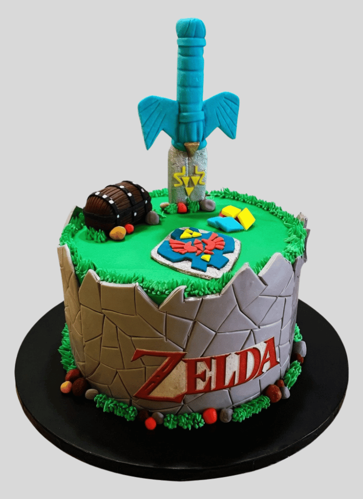 Nice Legend of Zelda Cake