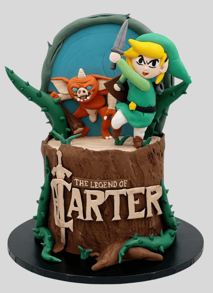 Stunning Legend of Zelda Cake