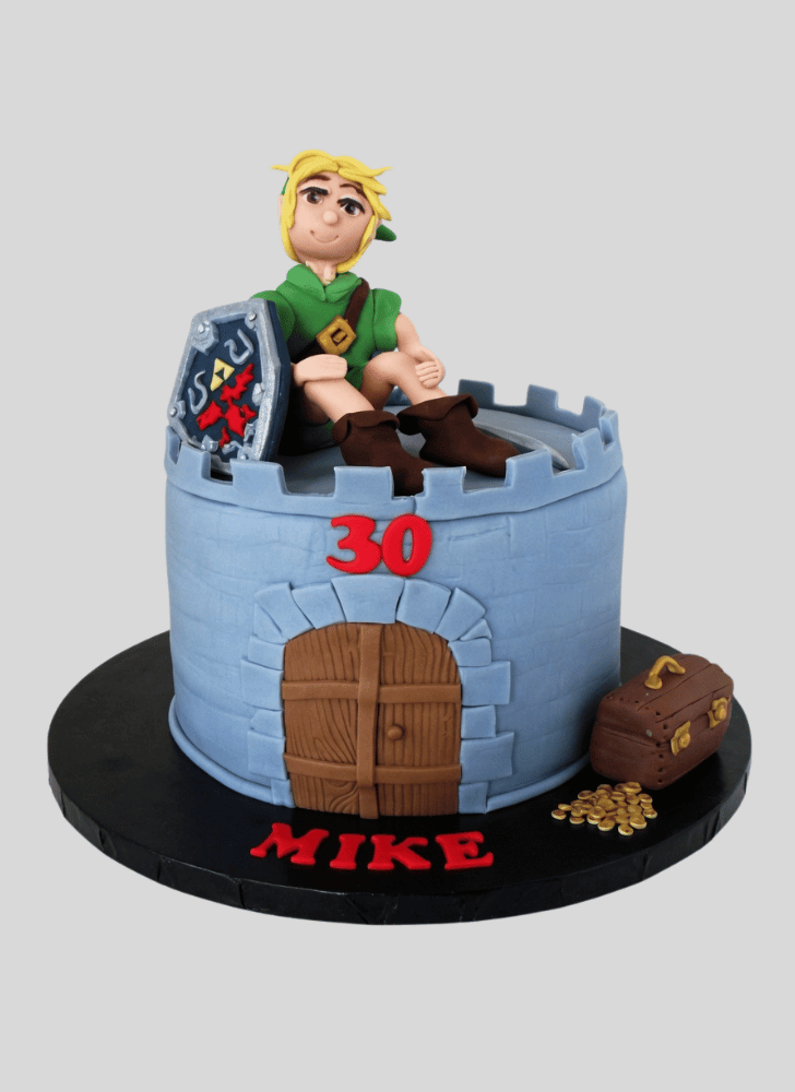 Superb Legend of Zelda Cake