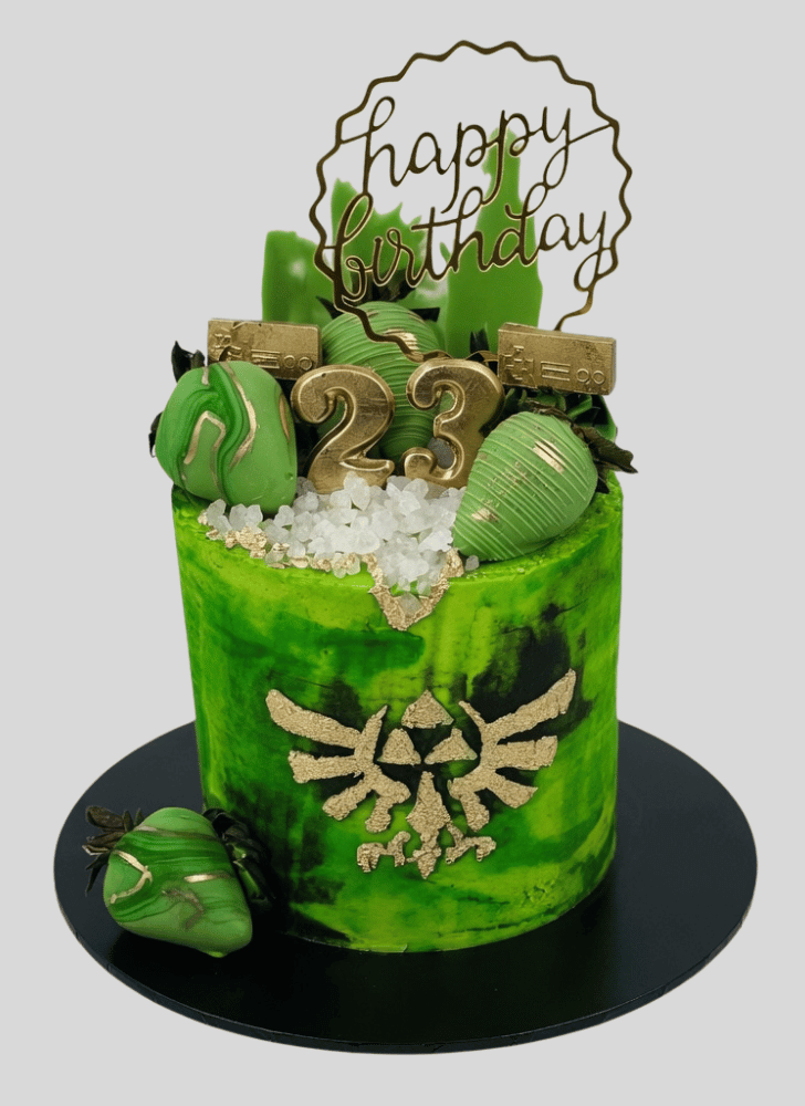 Wonderful Legend of Zelda Cake Design