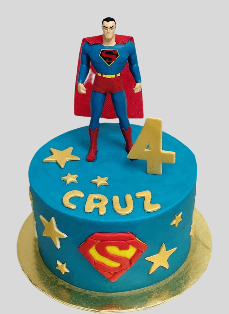 Beauteous Man of Steel Cake