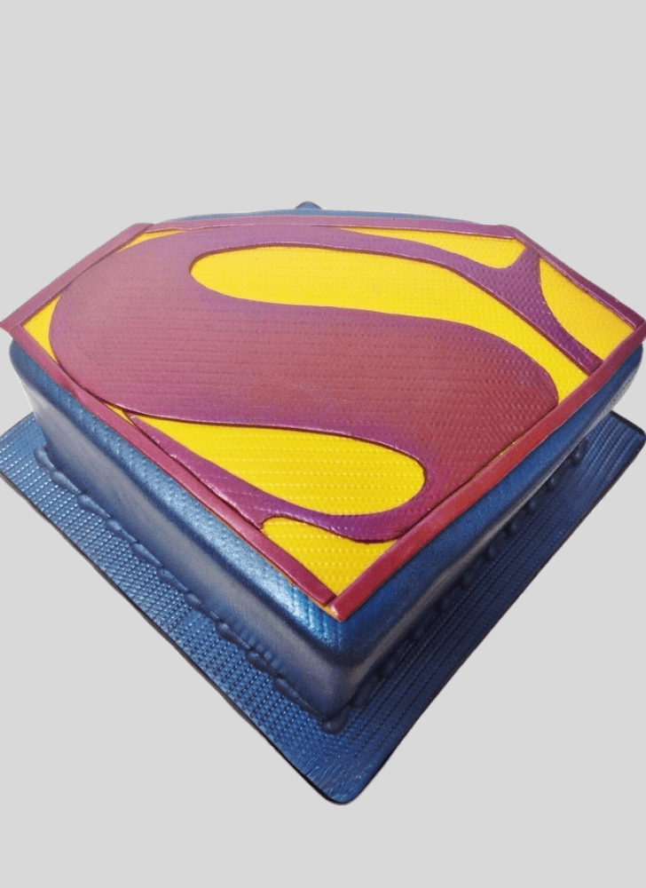 Charming Man of Steel Cake