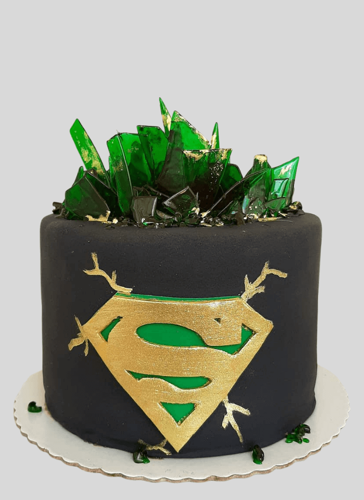 Delightful Man of Steel Cake