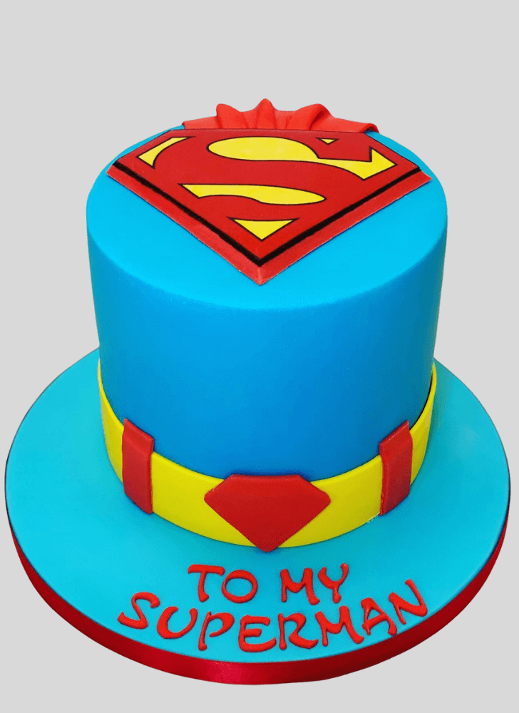 Divine Man of Steel Cake