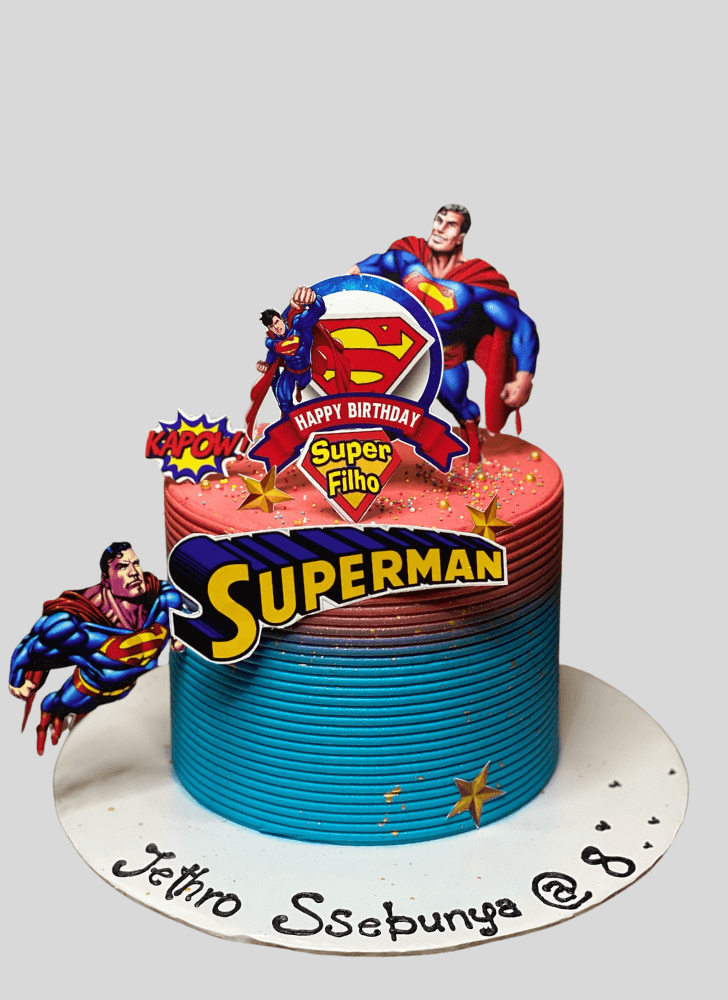 Fair Man of Steel Cake