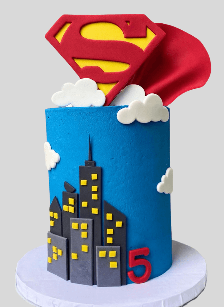 Grand Man of Steel Cake
