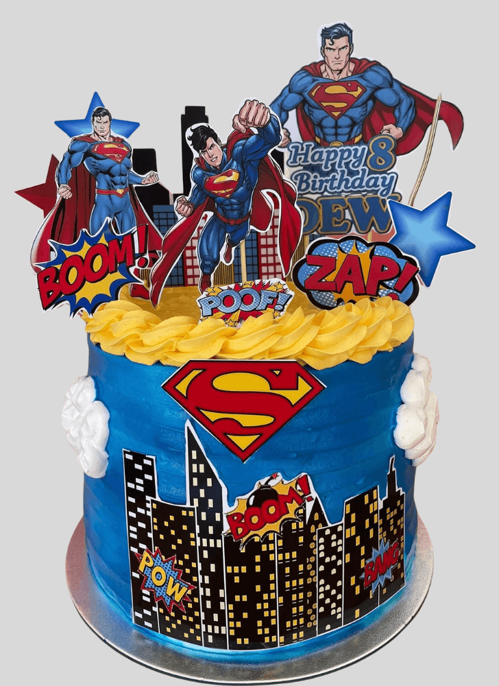 Ravishing Man of Steel Cake