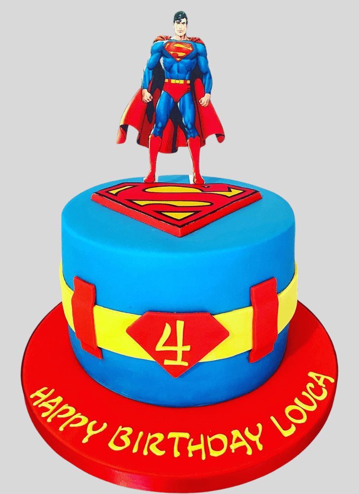 Splendid Man of Steel Cake