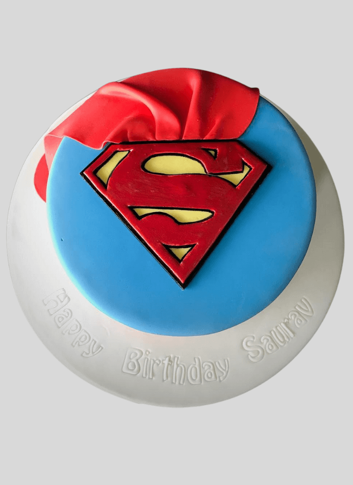 Stunning Man of Steel Cake
