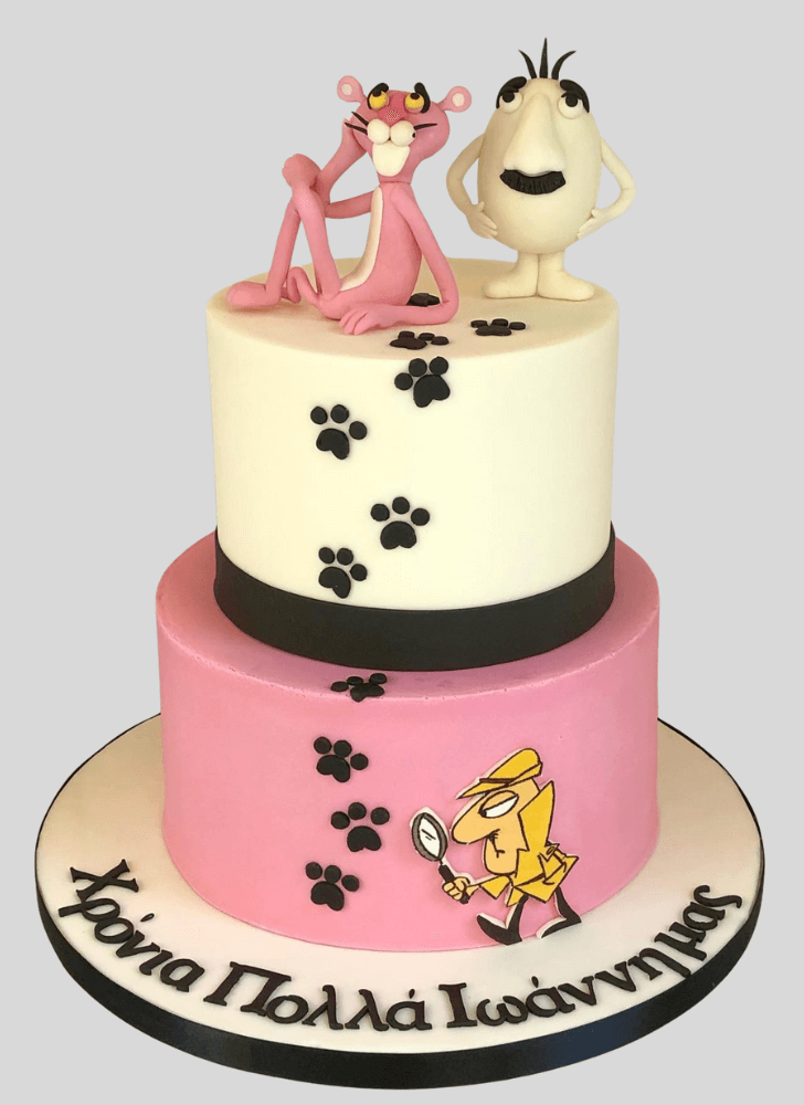 Beauteous Pink Panther Cake