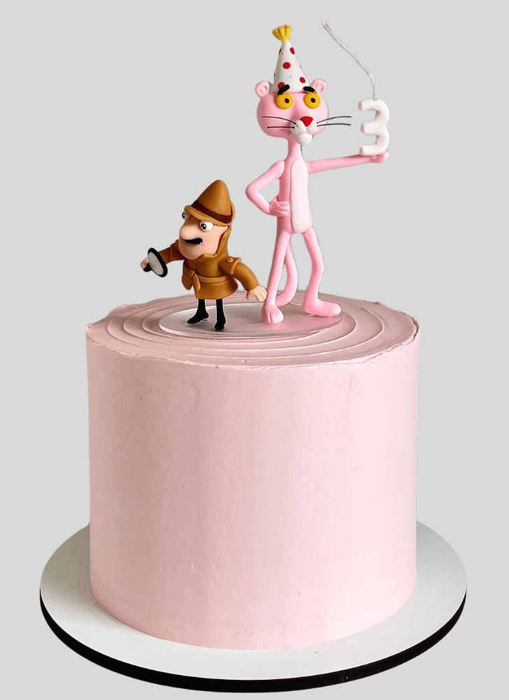 Classy Pink Panther Cake