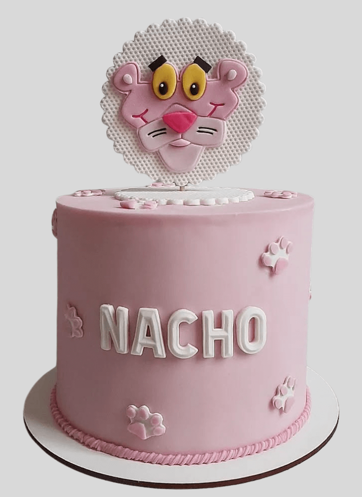 Fair Pink Panther Cake