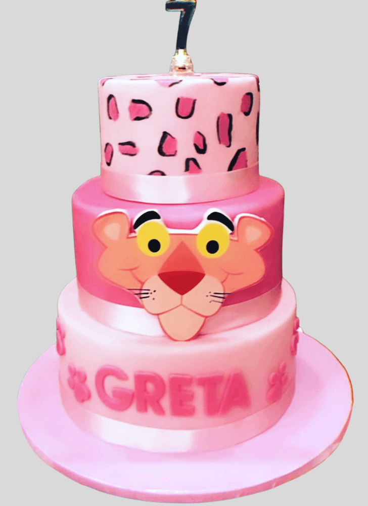 Fine Pink Panther Cake