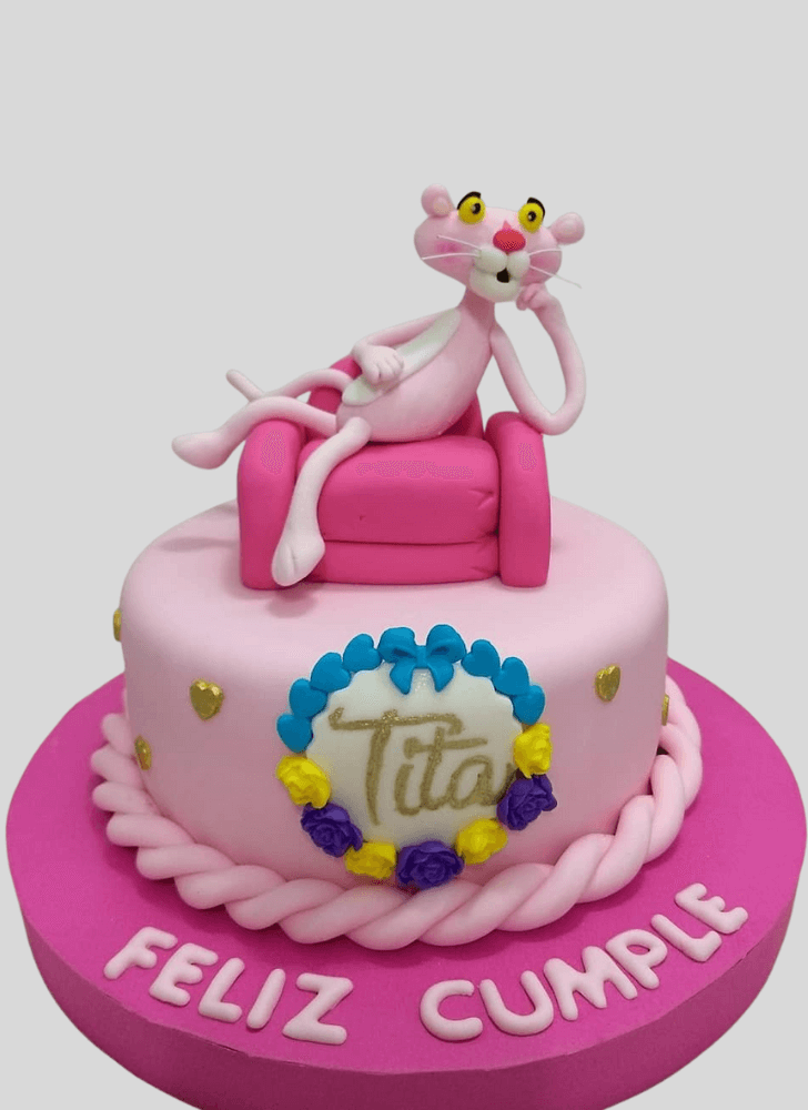 Magnificent Pink Panther Cake