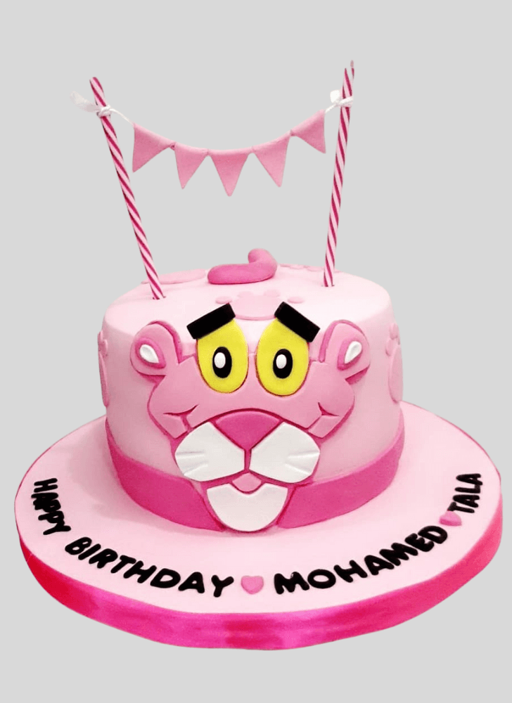 Radiant Pink Panther Cake
