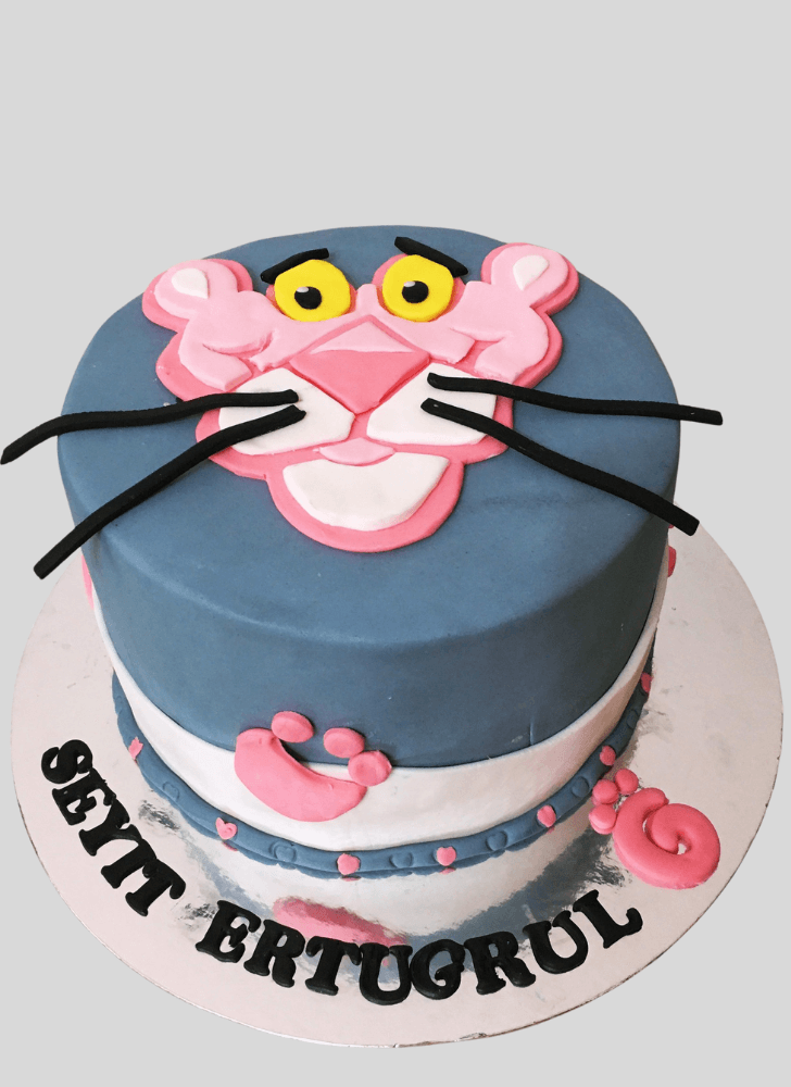 Refined Pink Panther Cake