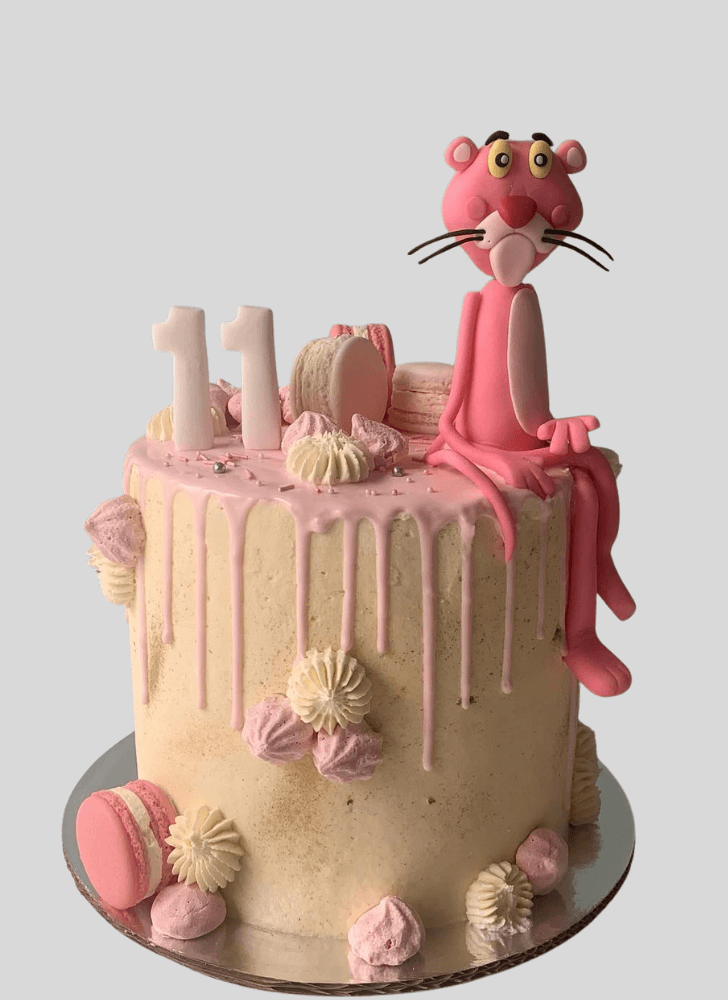 Stunning Pink Panther Cake