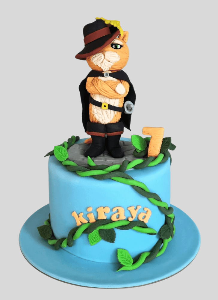 Angelic Puss in Boots Cake
