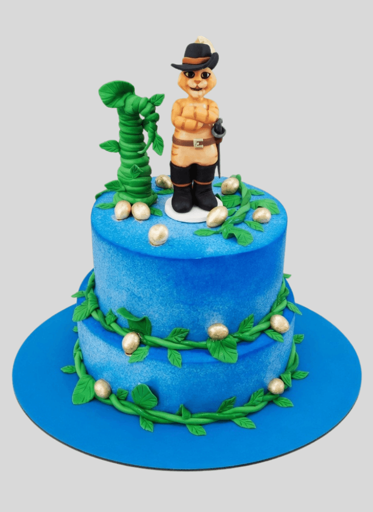 Fair Puss in Boots Cake
