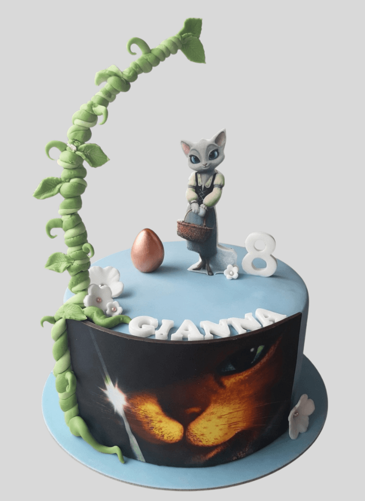 Fascinating Puss in Boots Cake