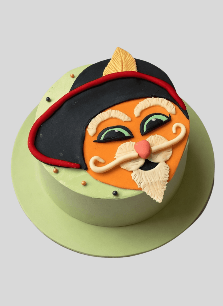Graceful Puss in Boots Cake