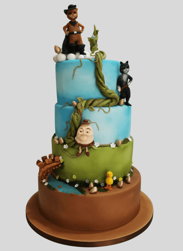 Marvelous Puss in Boots Cake