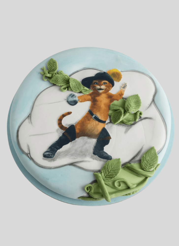Pretty Puss in Boots Cake