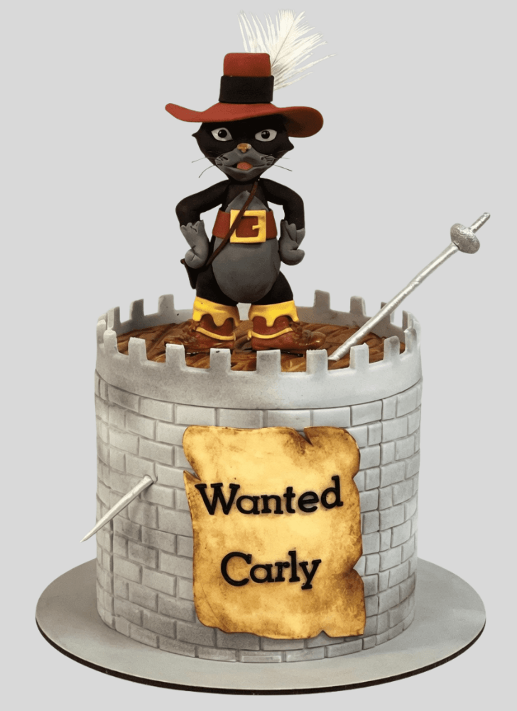 Ravishing Puss in Boots Cake