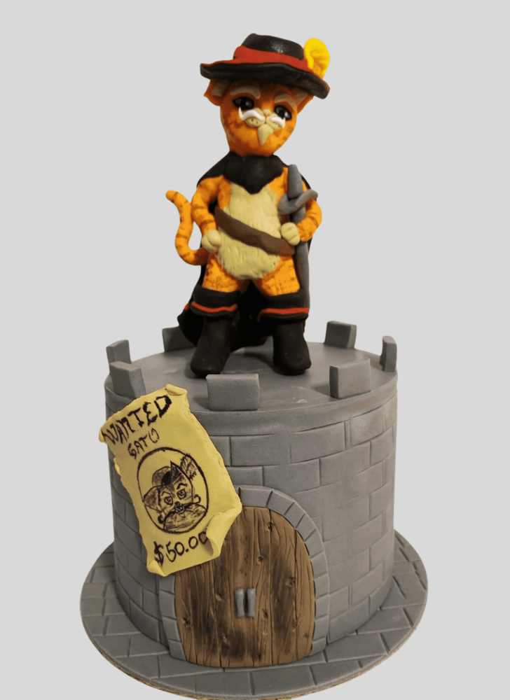Splendid Puss in Boots Cake