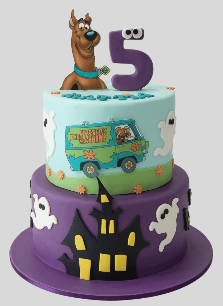 Adorable Scooby Doo Cake
