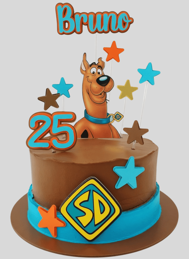 Alluring Scooby Doo Cake